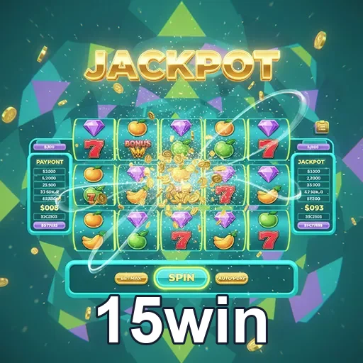 Captura de tela de slots confiáveis na 15win acessados via mobile
