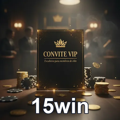Imagem promocional do 15win destacando o nível VIP 07 no site 15win, com efeitos visuais atrativos e informações de dest
